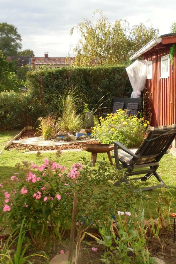 Ostseenahe Gartenidylle Eg Ribnitz-Damgarten Luaran gambar